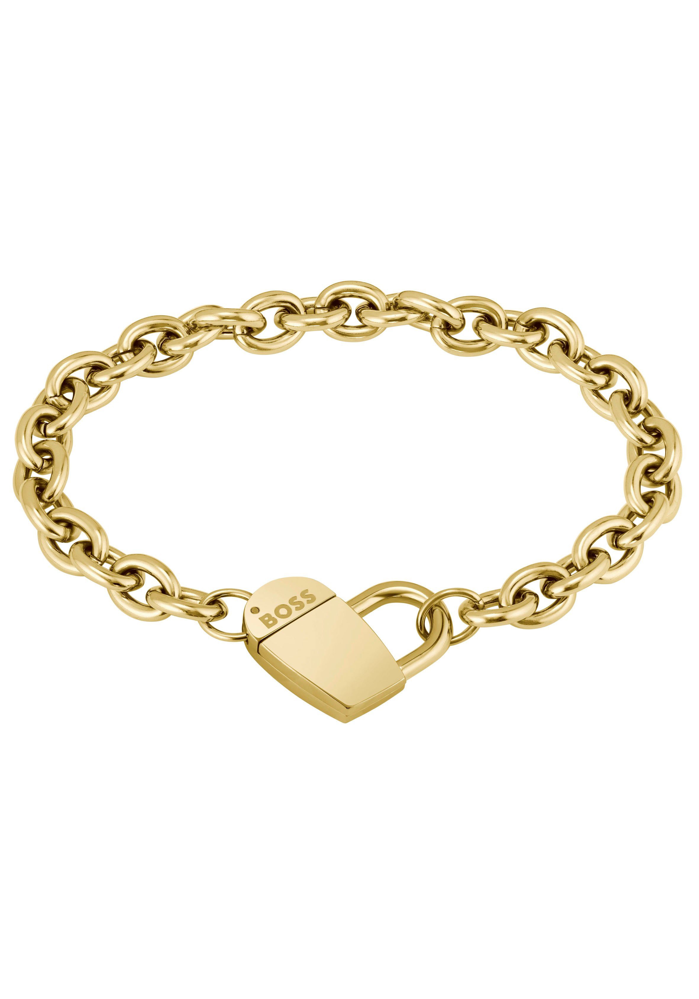 BOSS Armband Schmuck Edelstahl Armschmuc...