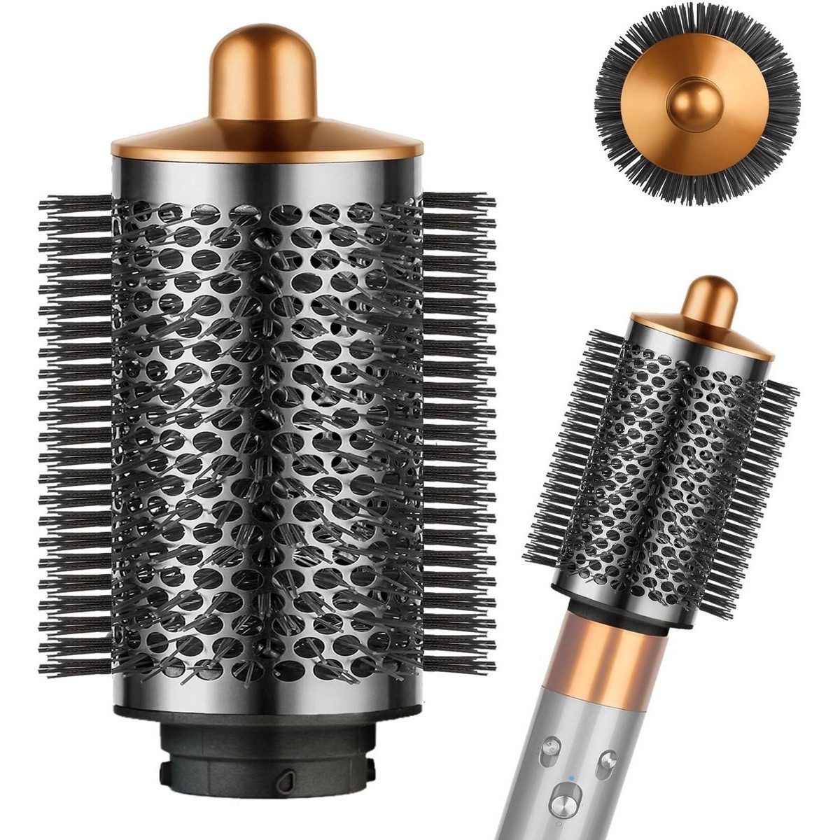Kraftverdia Haarentwirrbürste Große Volumenbürste für Brush & Style Lockenstab Warmluftb