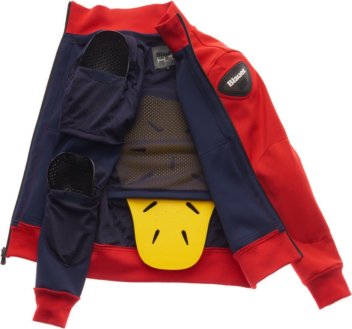 Blauer Motorradjacke Easy Pro Damen Motorrad Textiljacke wasserdicht