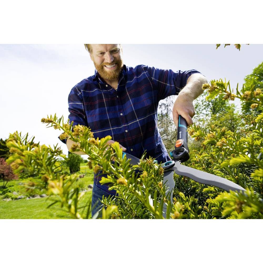 GARDENA Heckenschere Heckenschere mit zuschaltbarem Getriebe für mehr Kraft 12303-20