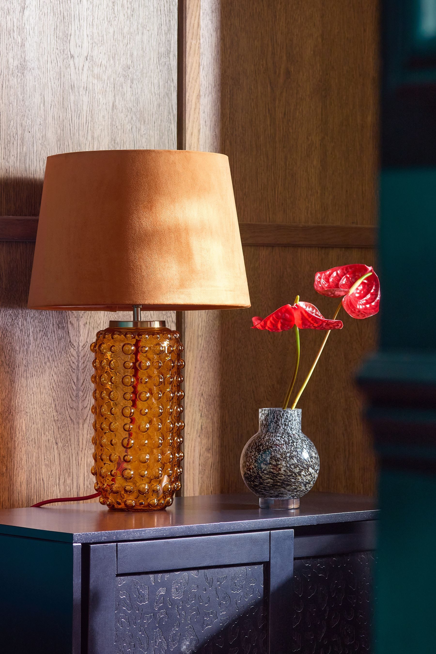 Next Lampenschirm Samt-Lampenschirm