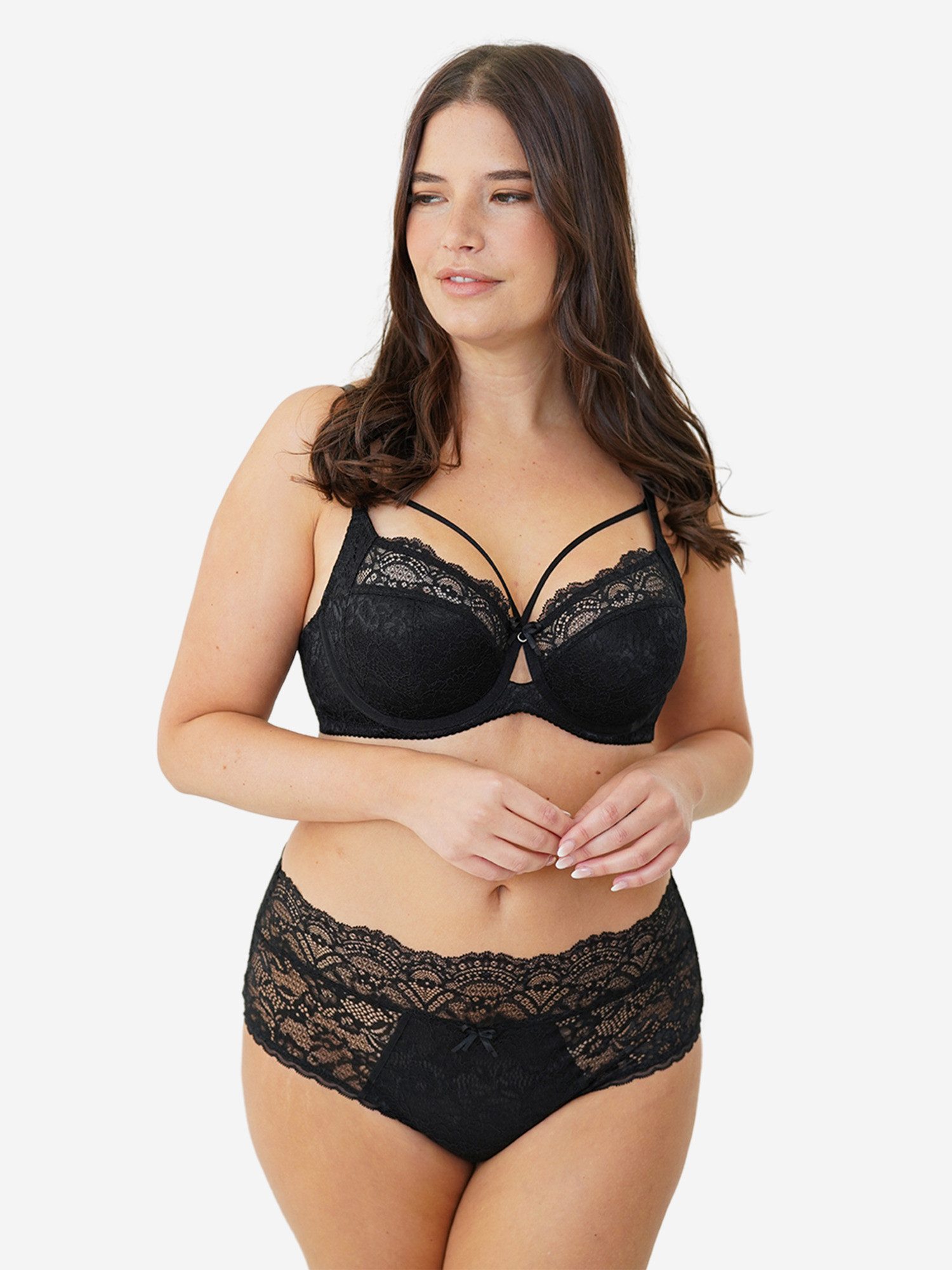 SugarShape Bügel-BH ELIANA SATIN Demi-BHs unwattiert