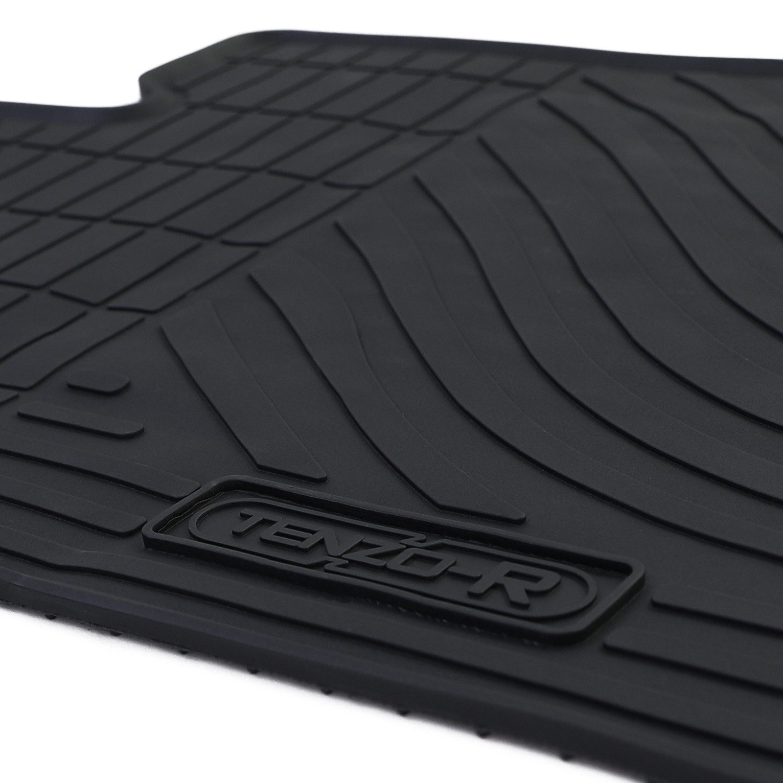Tenzo-R Passform-Fußmatten Auto Gummi Fußmatten Schwarz Premium Set passend für BMW X1 E84 09-15