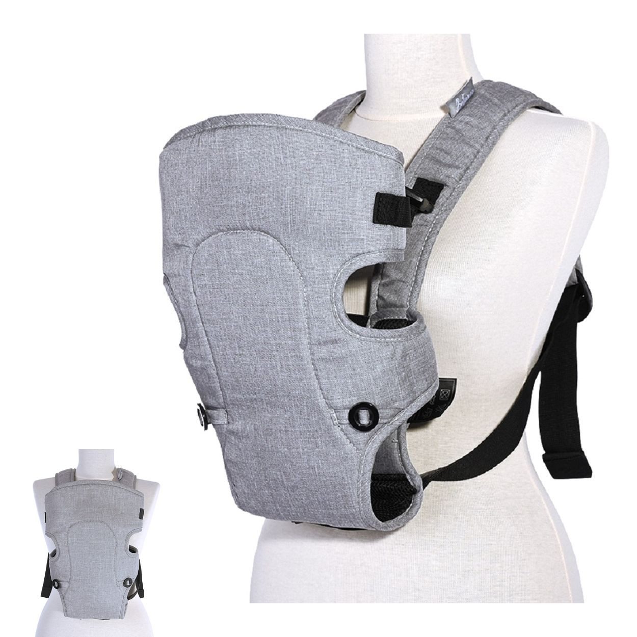 LORELLI Babytrage Between, Bauchtrage, 2 Blickrichtungen, gepolsterte Gurte, Polyester, 9 kg