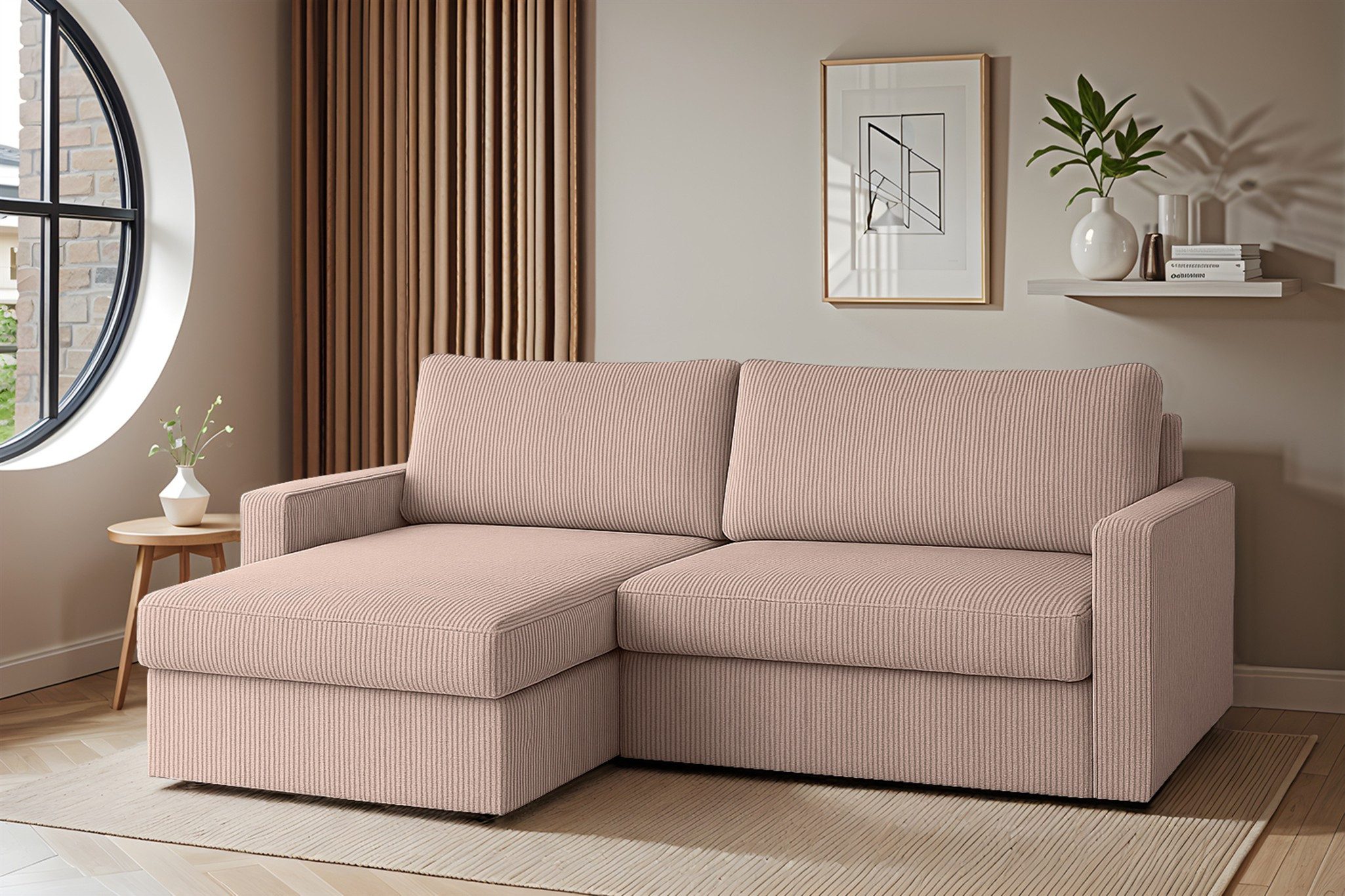 Fun Möbel Ecksofa Schlafsofa Sofa BENDIK günstig online kaufen