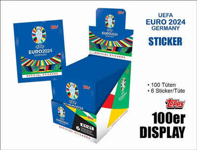 Topps Sammelkarte UEFA EURO 2024 Sticker Display Deutsch