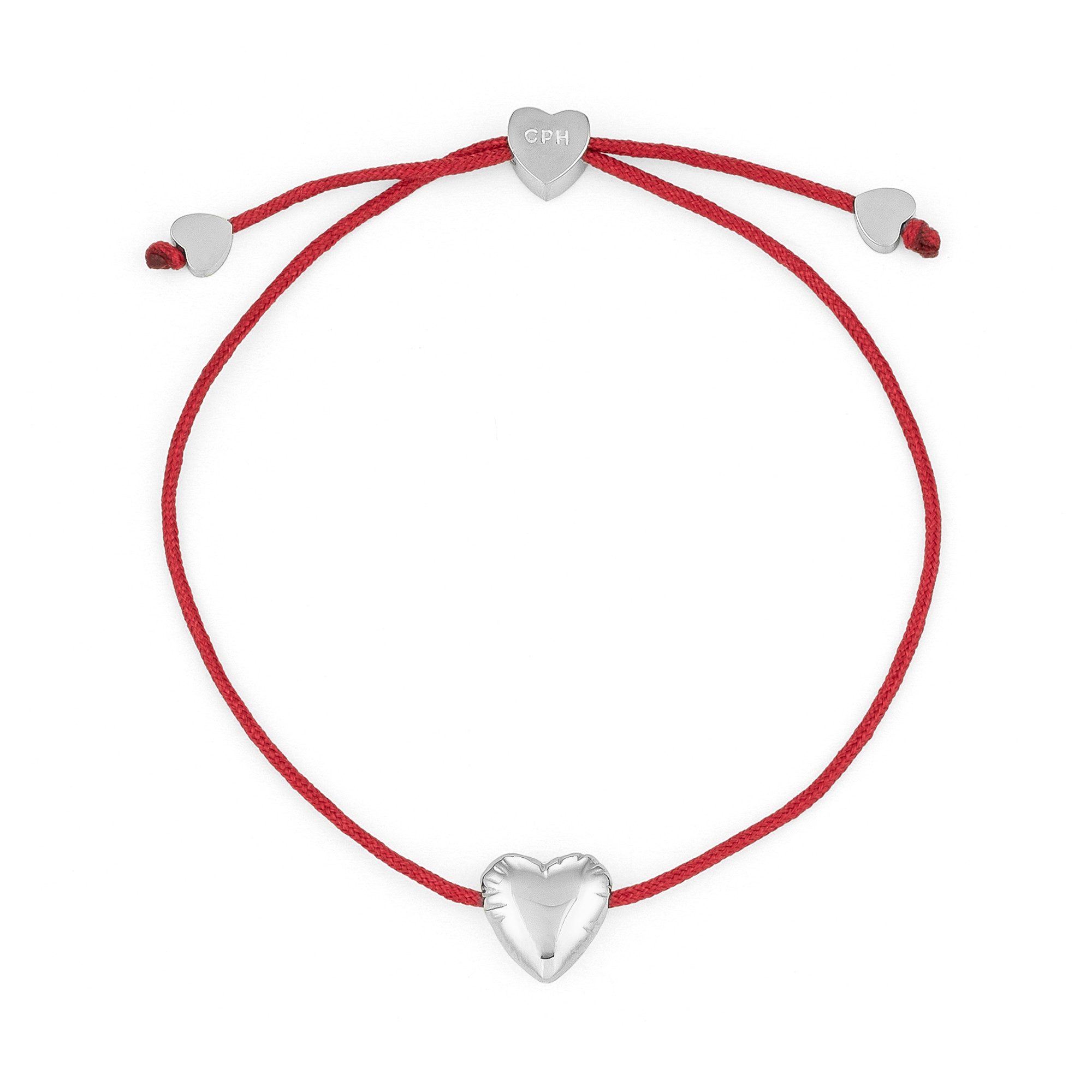 Copenhagen Studios Armband Schmuck Geschenk Edelstahl Armkette Balloon Hear günstig online kaufen