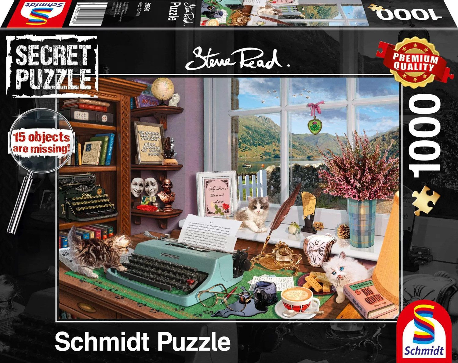 Schmidt Spiele Puzzle Am Schreibtisch Puzzle günstig online kaufen