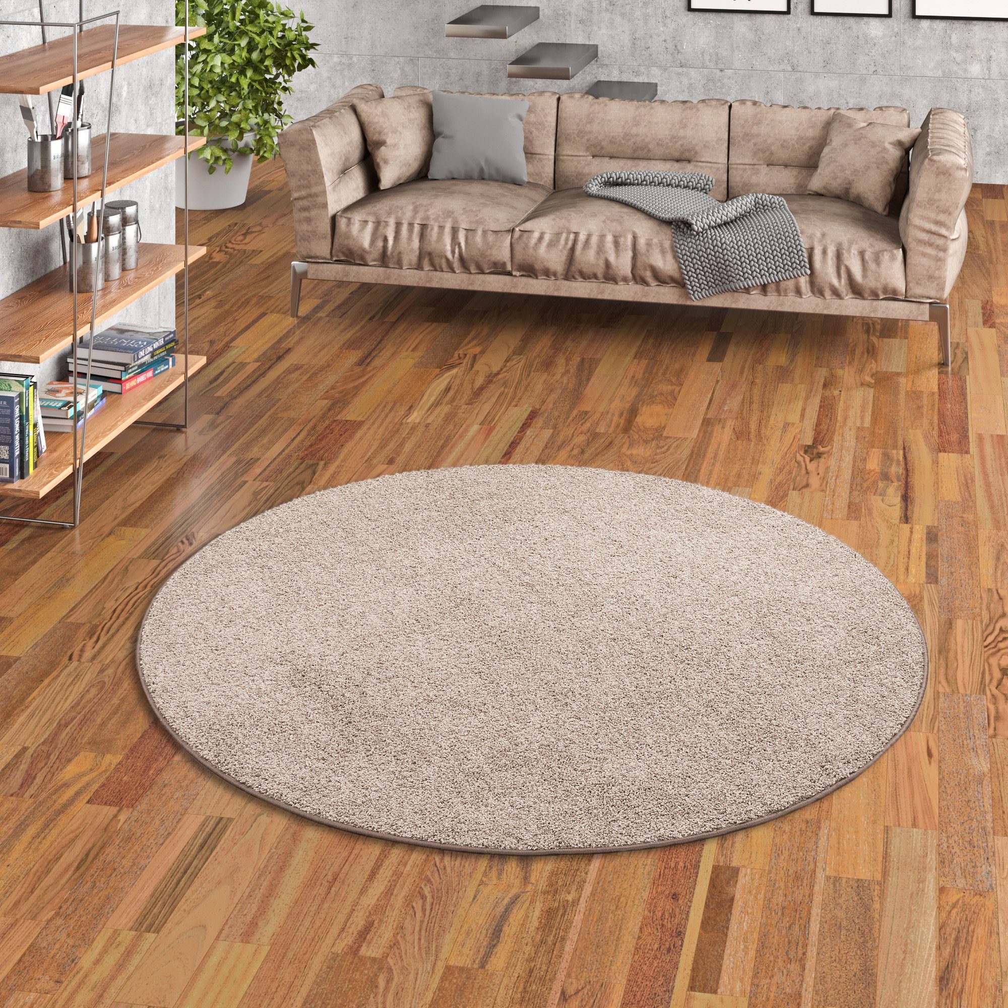 Snapstyle Veloursteppich Hochflor Velours Teppich Mona günstig online kaufen