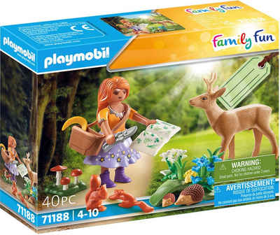 Playmobil® Konstruktions-Spielset Kräutersammlerin (71188), Family Fun, (40 St), Made in Europe