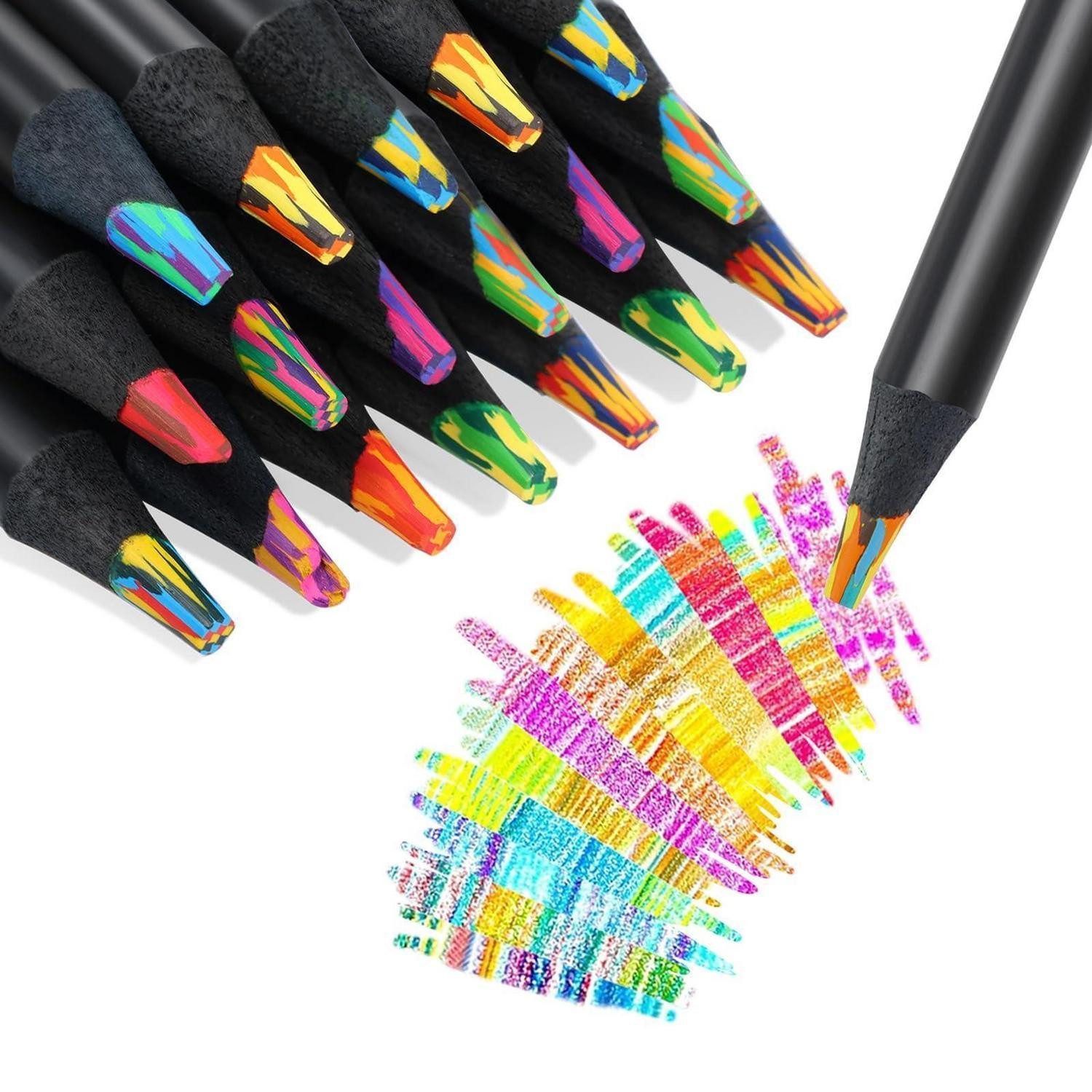 LuxusKollektion Buntstift Regenbogenstifte Jumbo 24 Stk