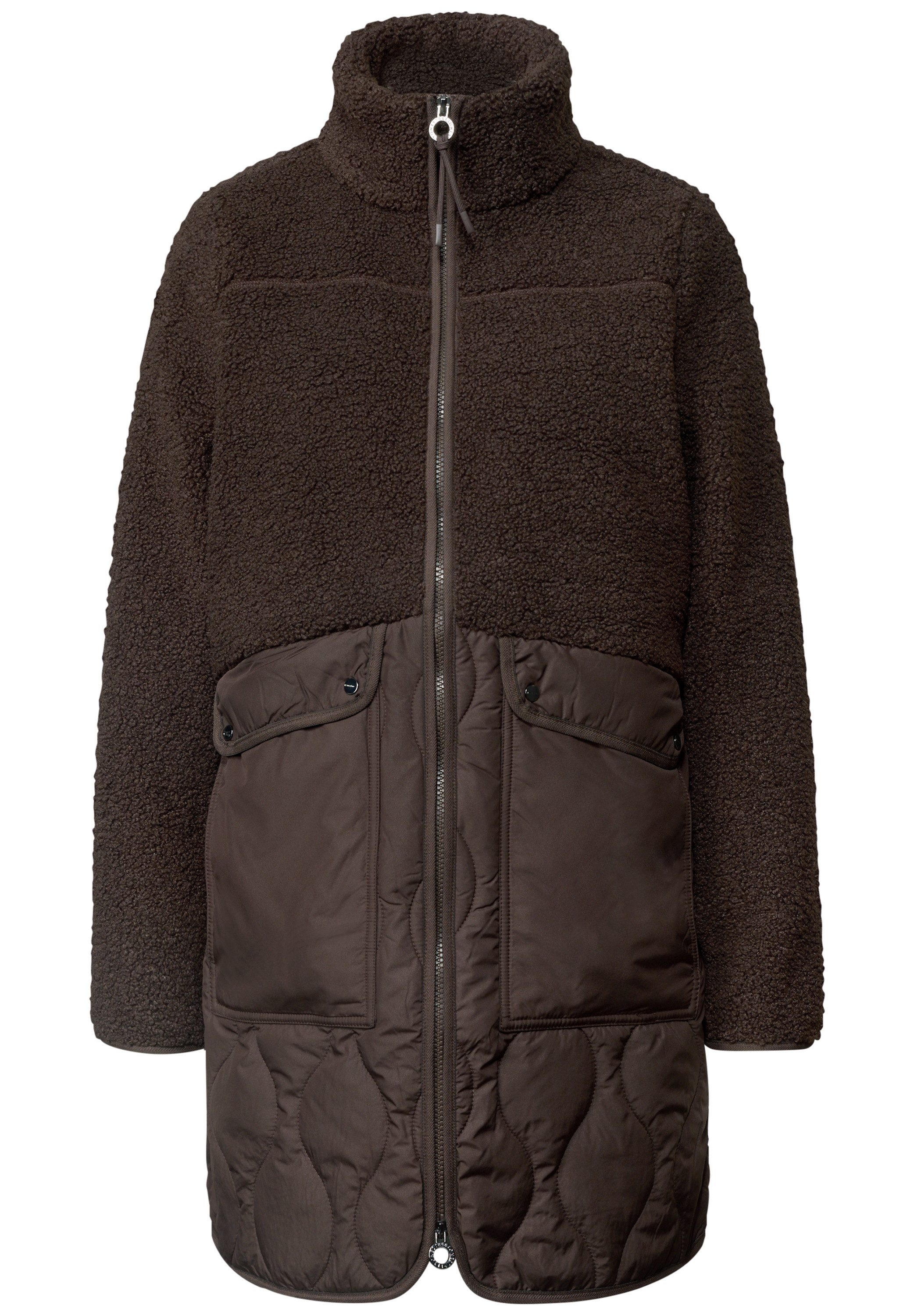 STREET ONE Fellimitatjacke mit Stehkragen – Bild 4 von 5