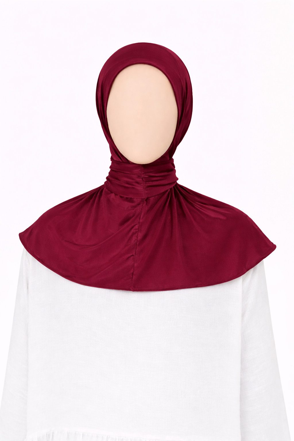 Aymasal Hijab Sofort-Jersey-Hijab (Einzelartikel, 1x Sofort-Hijab) Sofort-Hijab, Mit knöpfen an der Hinterseite