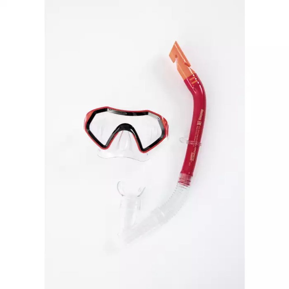 Bestway Schnorchel Bestway HYDRO-SWIM Schnorchel Set für Kinder 7+ Jahre Taucherbrille (Packung, 2 Teile Kindertaucherbrille + Schnorchel), Schnorchel Set für Kinder mit Schwimmbrille