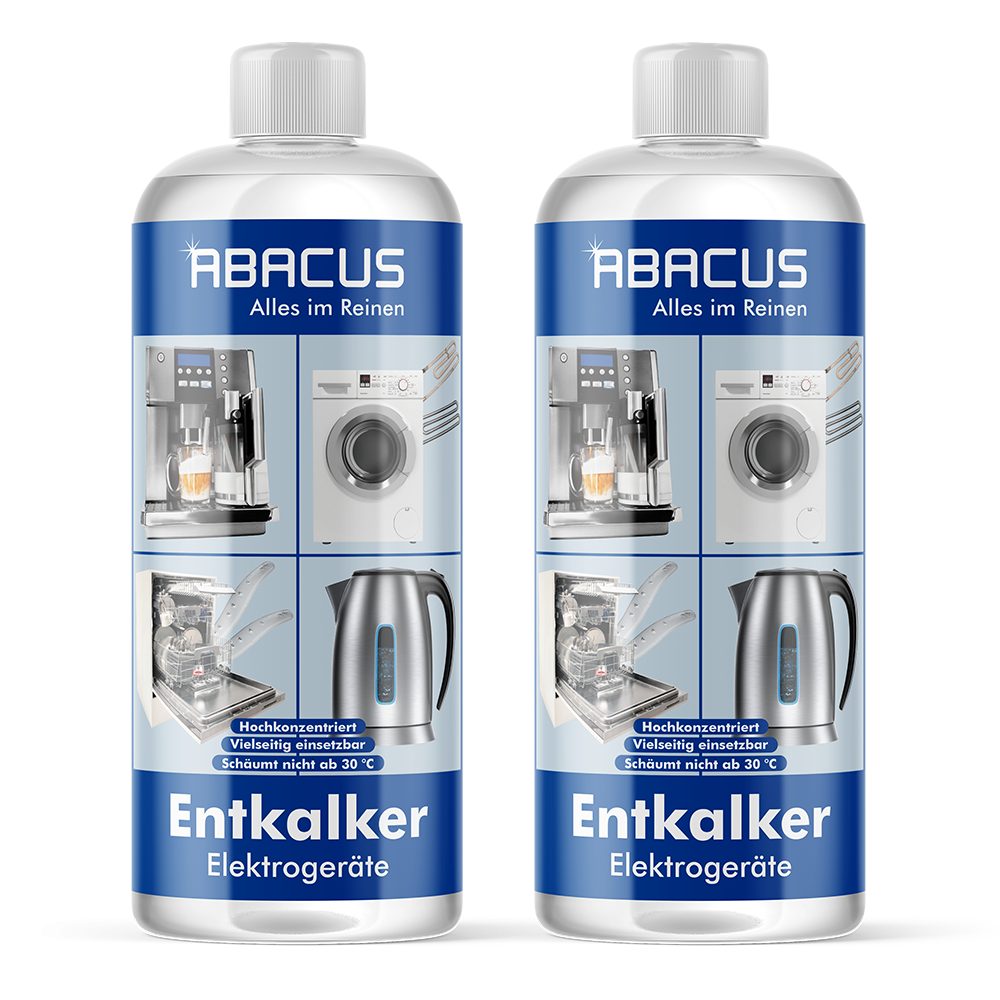 ABACUS Entkalker Universal-Entkalker Schnell-Entkalker Entkalker (Vielseitig Einsetzbar, [- Arbeitet schnell Hochkonzentriert)