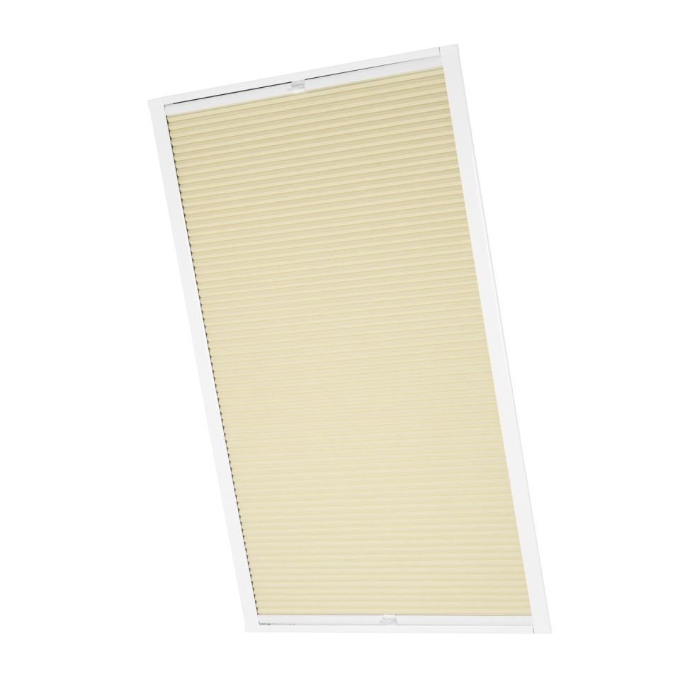 Fenster für Velux Dachfenster Verdunkelung ventanara CK02, passend Beige Dachfensterplissee