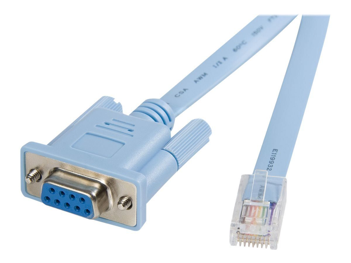 Startech.com STARTECH.COM 1,8m RJ45 auf DB9 Cisco Konsolen Management Router Kabel DSL-Router