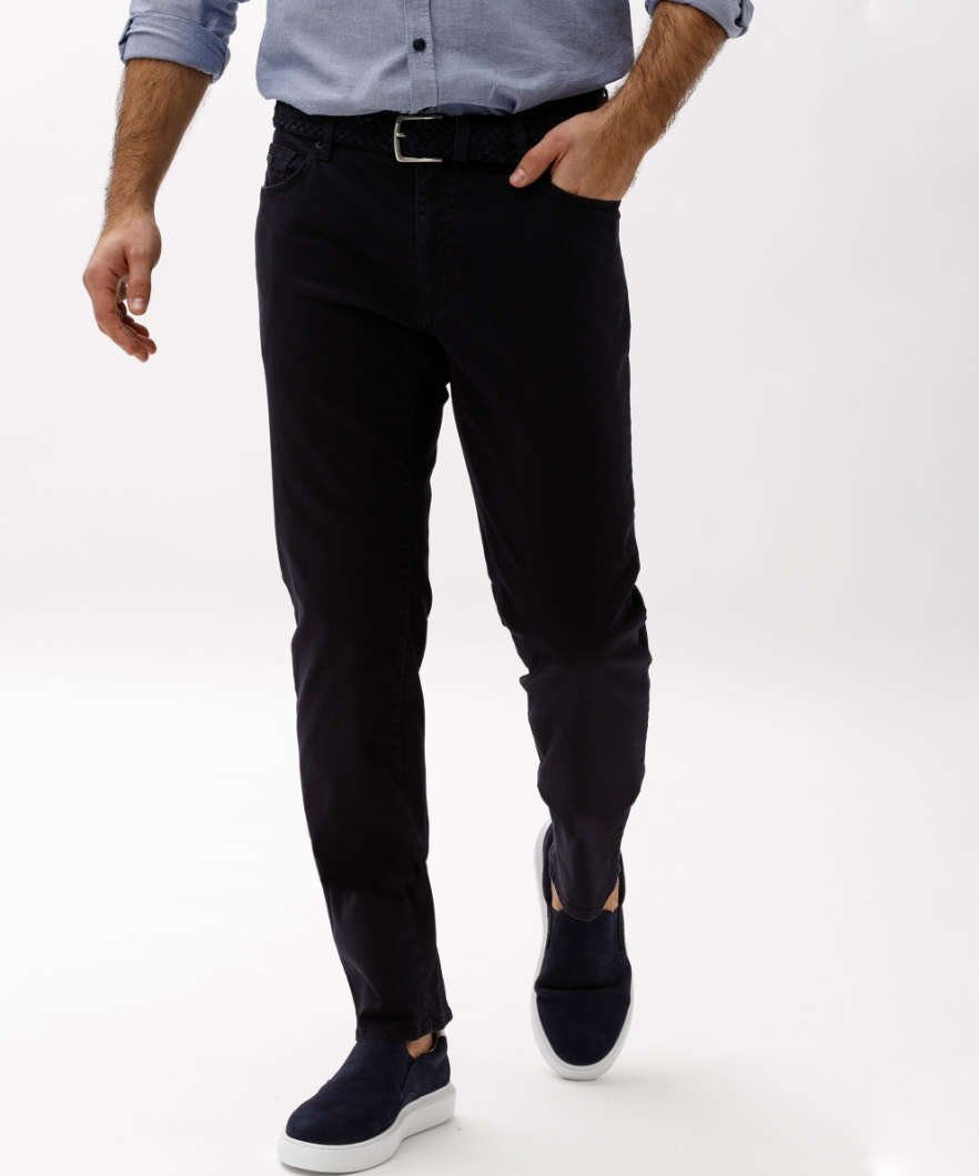 5-Pocket-Hose Brax blau CADIZ Style