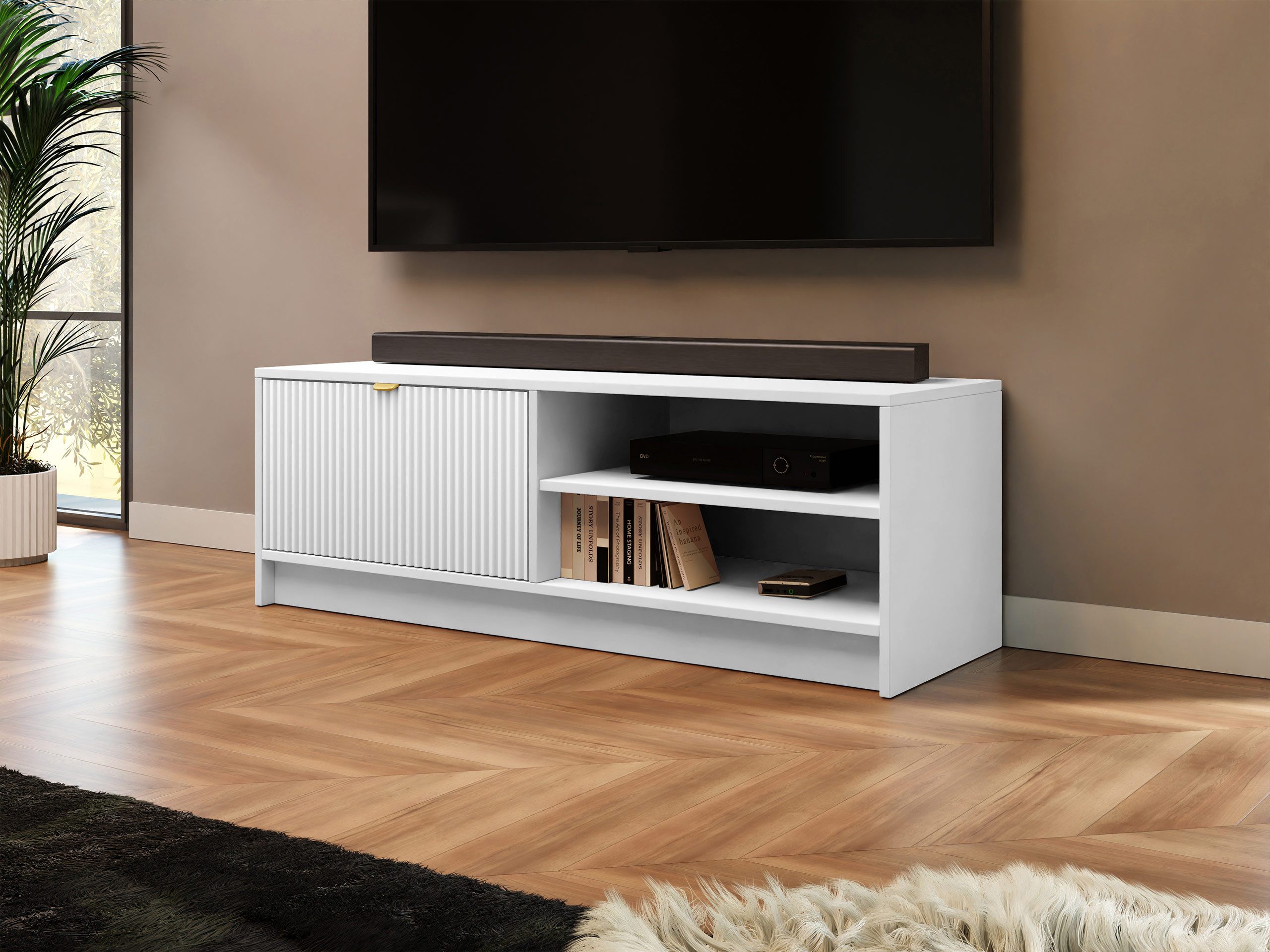 MIRJAN24 TV-Schrank Tireno 1K (mit Klappe) günstig online kaufen