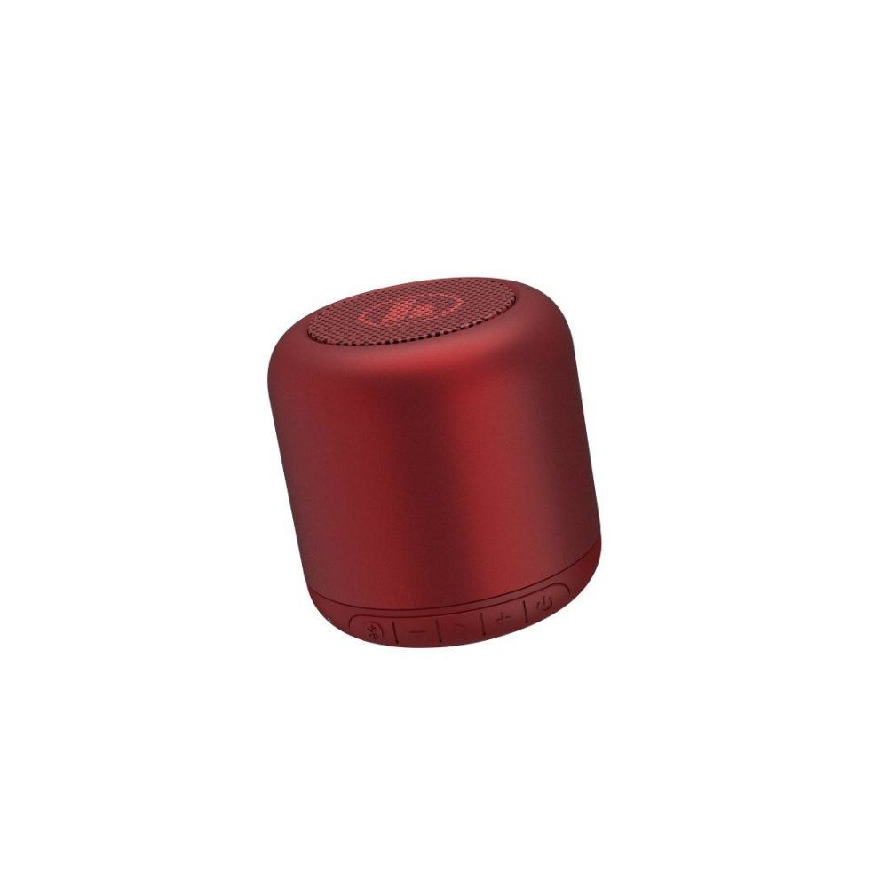Hama Bluetooth®-Lautsprecher "Drum 2.0", 3,5 W, Rot (00188216) Portable-Lautsprecher