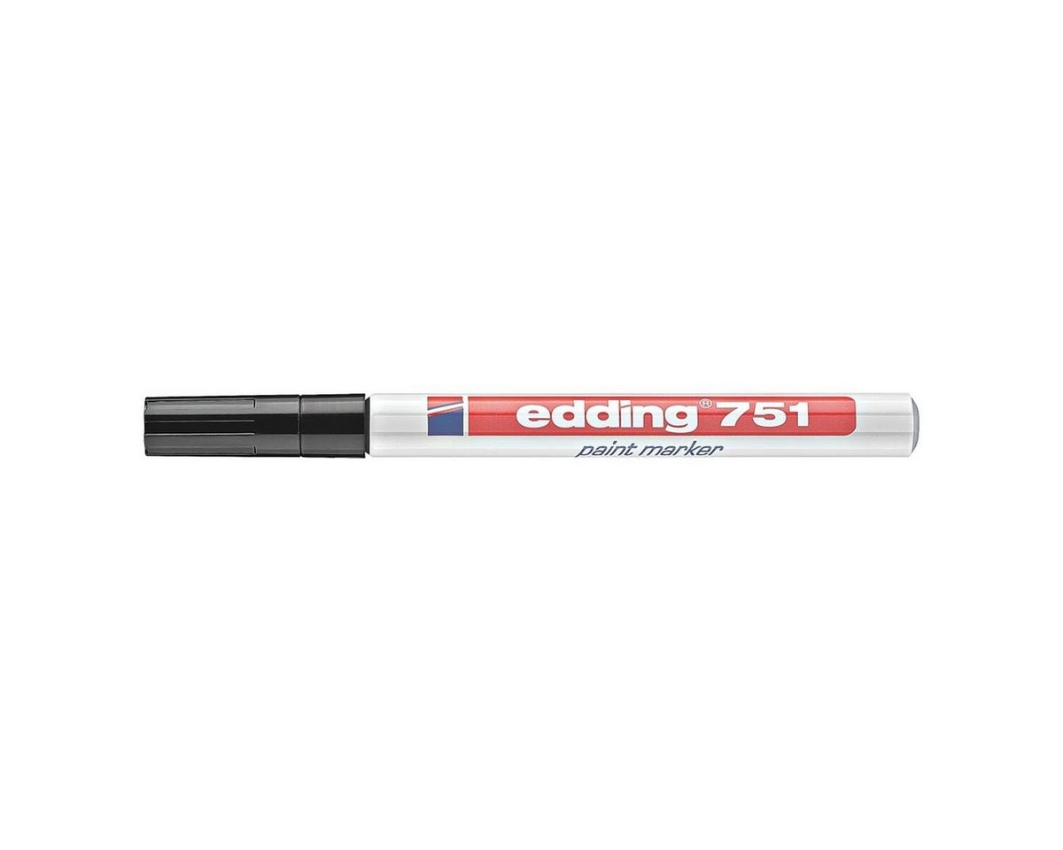 Thumbnail - edding Lackmarker 751, (1-tlg), Strichstärke 1-2 mm, wasserfest, voll deckend