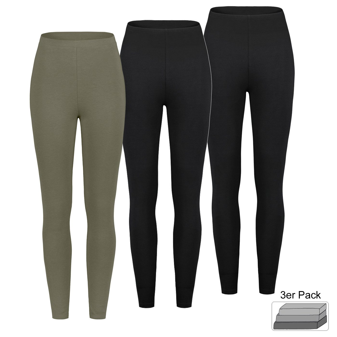 SUBLEVEL Stretch-Hose Bequeme Damen Leggings Freizeit günstig online kaufen