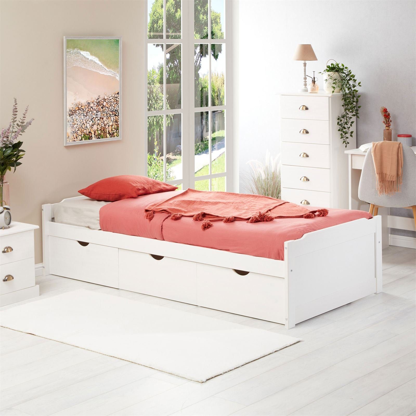 IDIMEX Funktionsbett MIA, Bett mit Stauraum günstig online kaufen