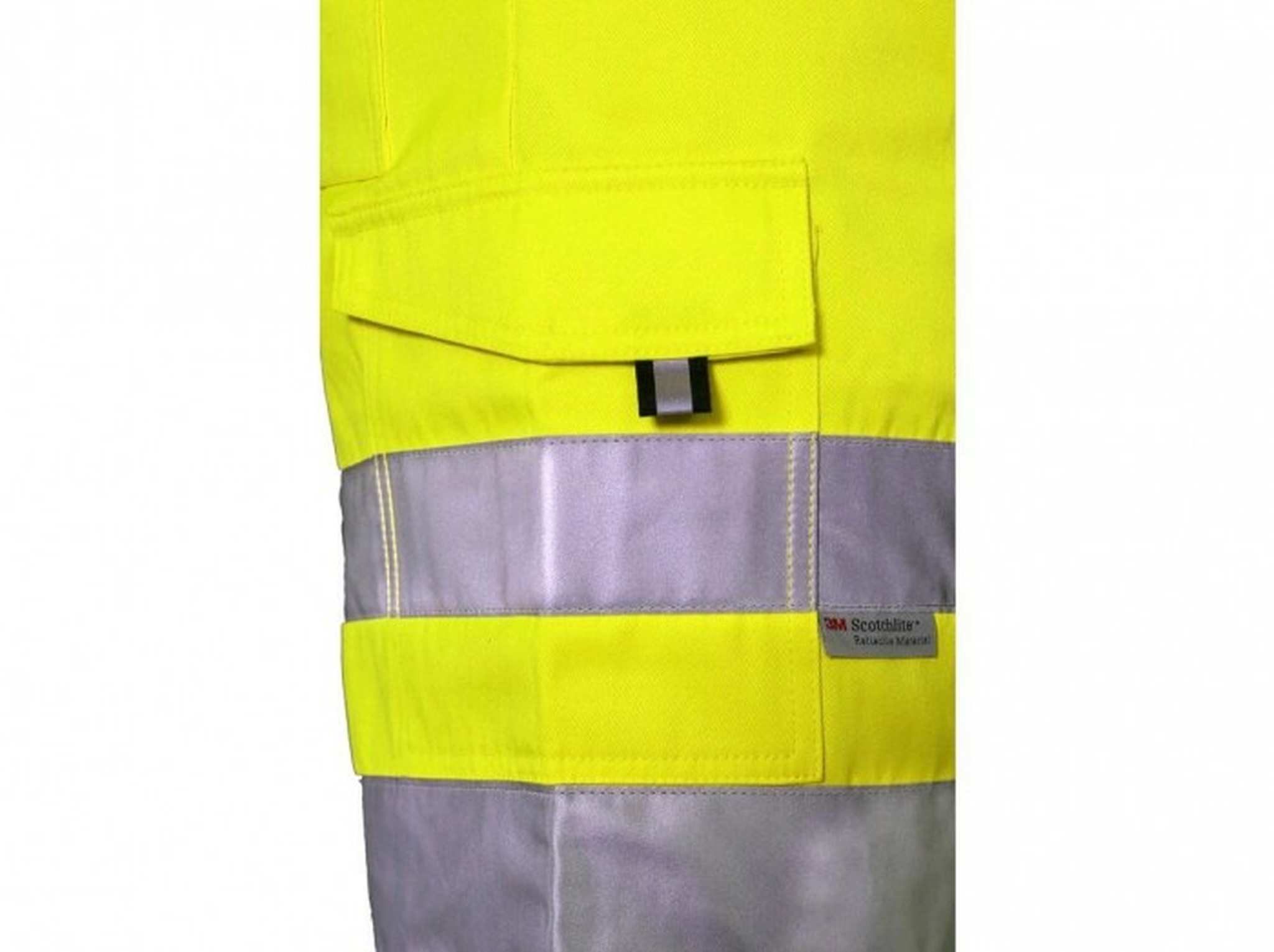 CXS Arbeitshose Herren Arbeitshorts Warnung gelb neon NORWICH