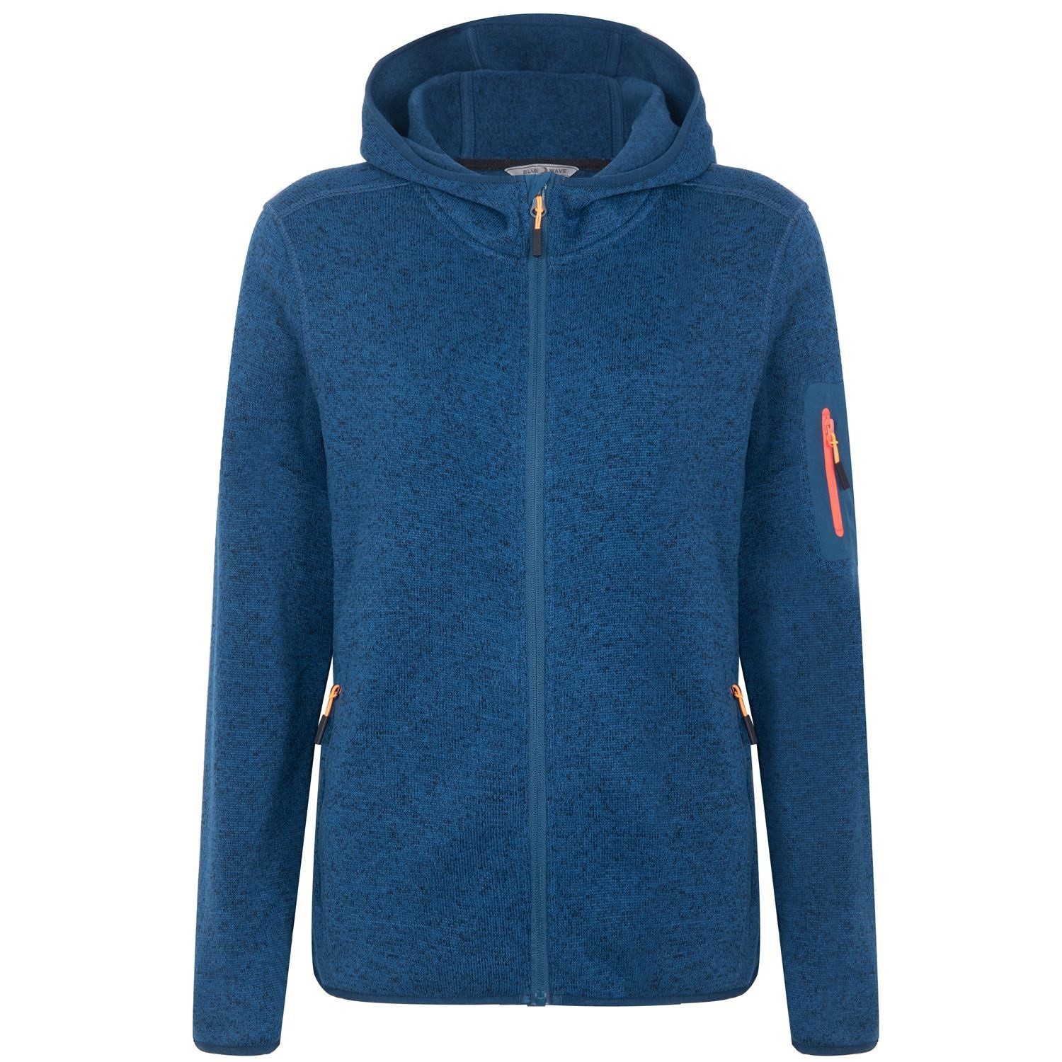 RennerXXL Strickfleecejacke Blue Wave Lotte Damen Fleece Jacke große Größen günstig online kaufen