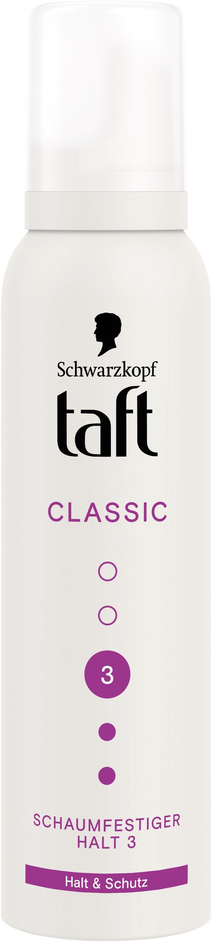 Taft Haarfestiger Schwarzkopf, Classic Halt & Schutz, 1x 150ml, 1-tlg., Haarschutz und Halt, vegane Formel