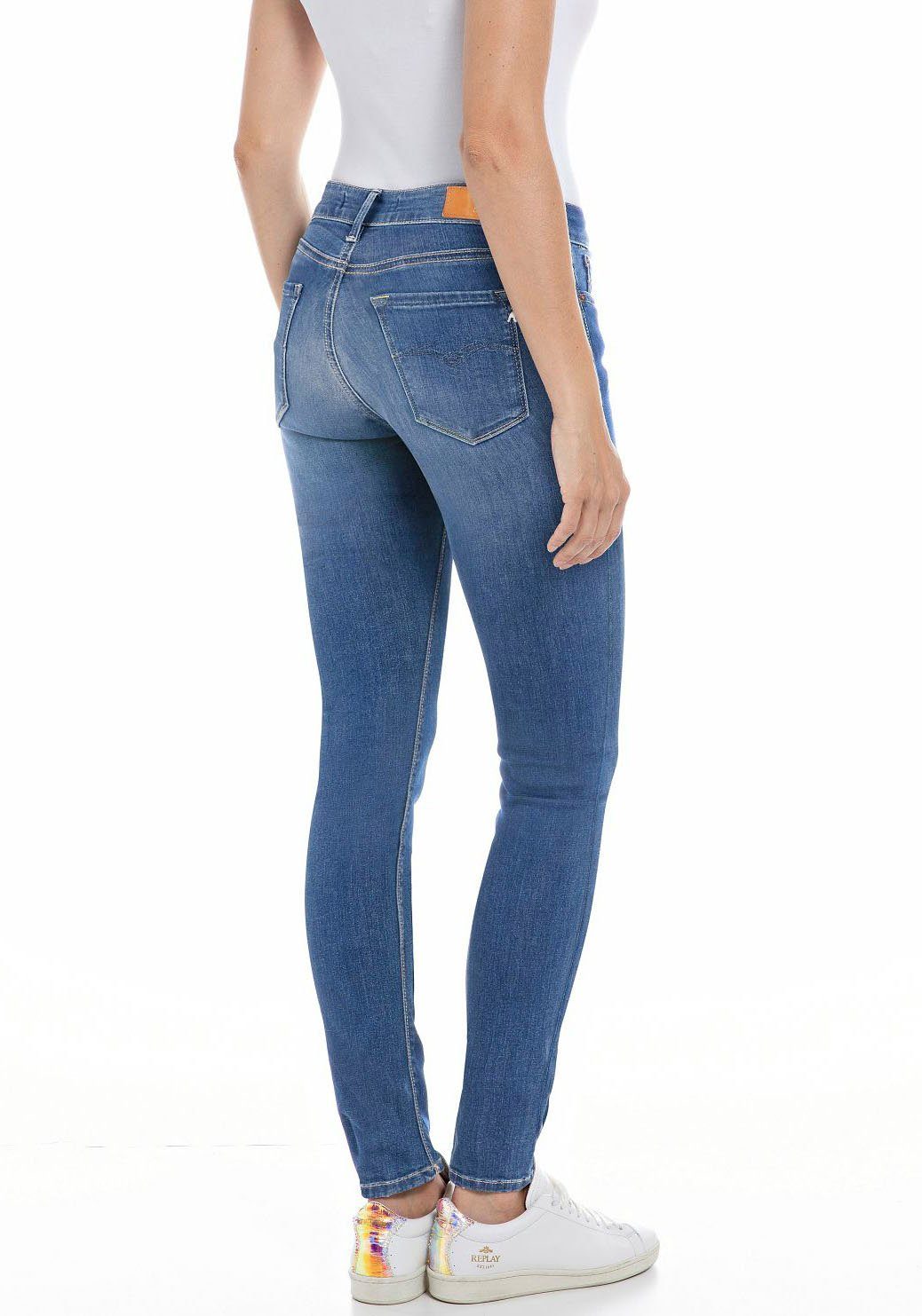 Replay 5-Pocket-Jeans "NEW LUZ Skinny Fit", in Ankle-Länge günstig online kaufen