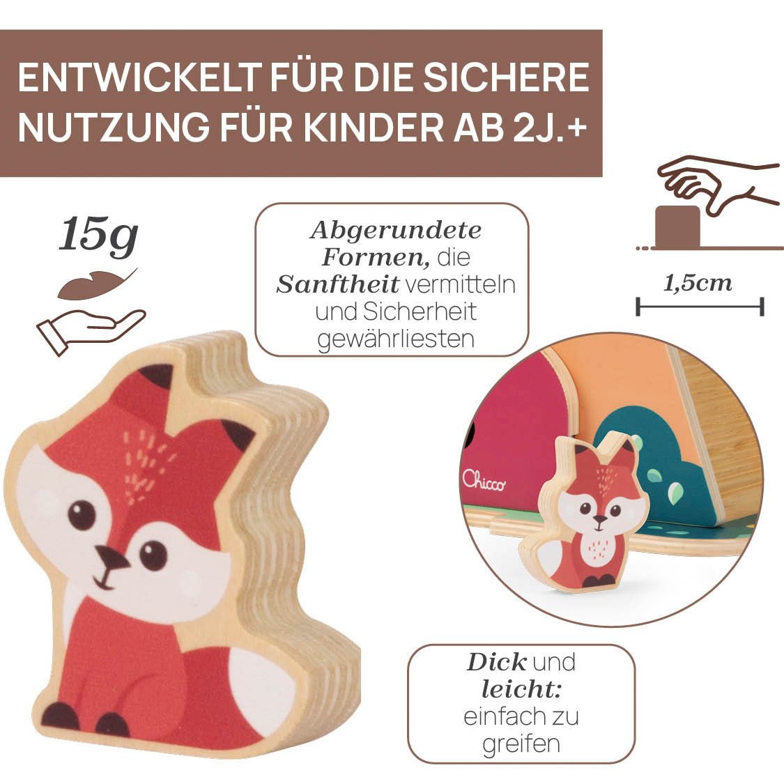 Chicco Spielwelt My Woods Friends - Der Fuchsbau