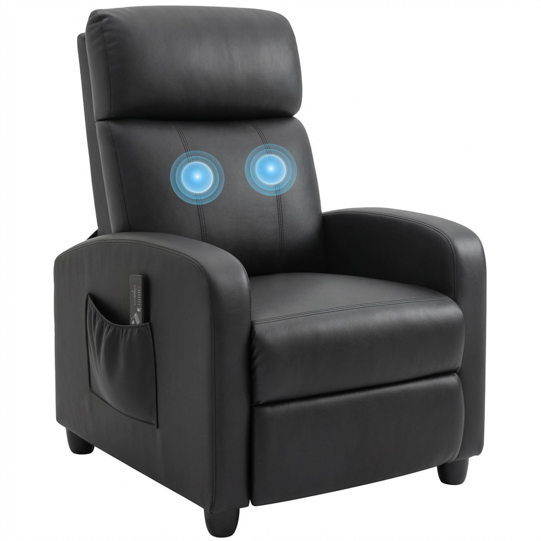 FELIXLEO Massagesessel Relaxsessel Fernsehsessel mit Vibrationsmassage Massagesessel (1-St)