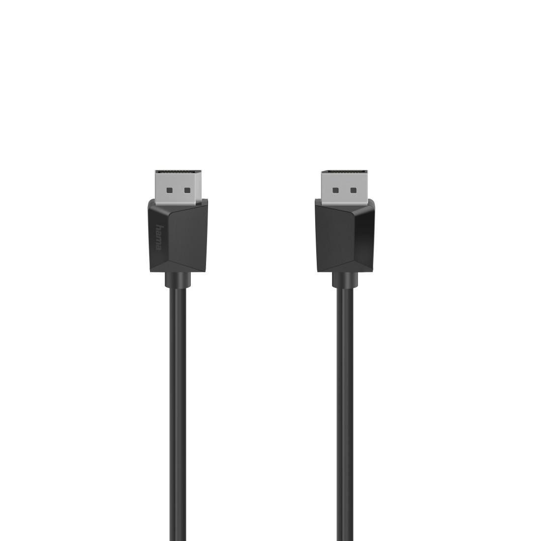 Hama DisplayPort Kabel 5m DP 1.2 Ultra HD 4K für PC, Monitor, TV, Beamer Audio- & Video-Kabel