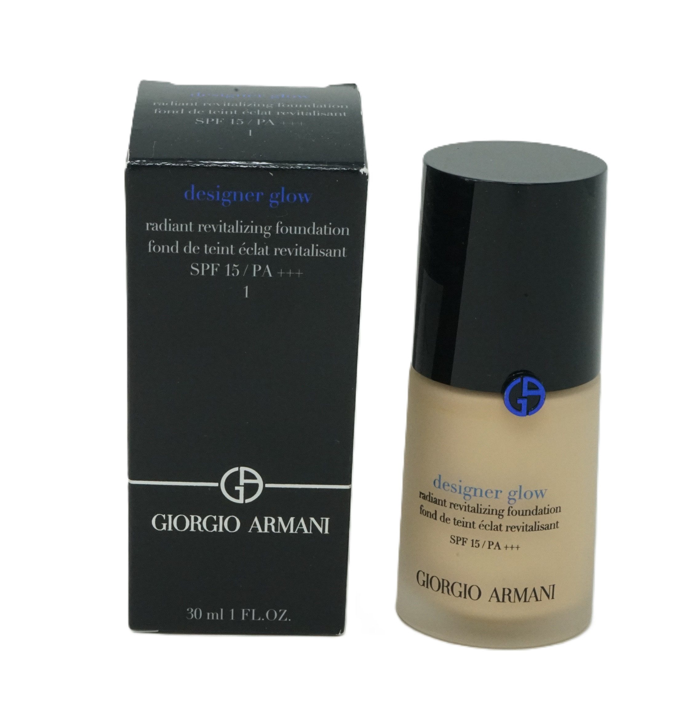 Giorgio Armani Foundation Giorgio Armani designer glow revitalizing foundation SPF 15 30 ml 1