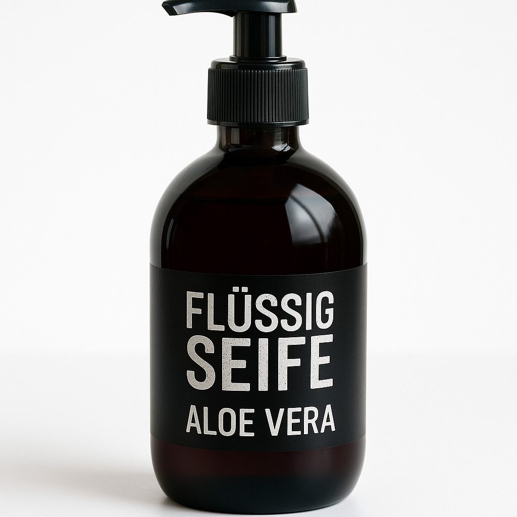 Gerlinde Hofer _ Florex GmbH Flüssigseife Aloe Vera, Echte flüssige Pflanzenölseife mit Bio Schafmilch 500ml