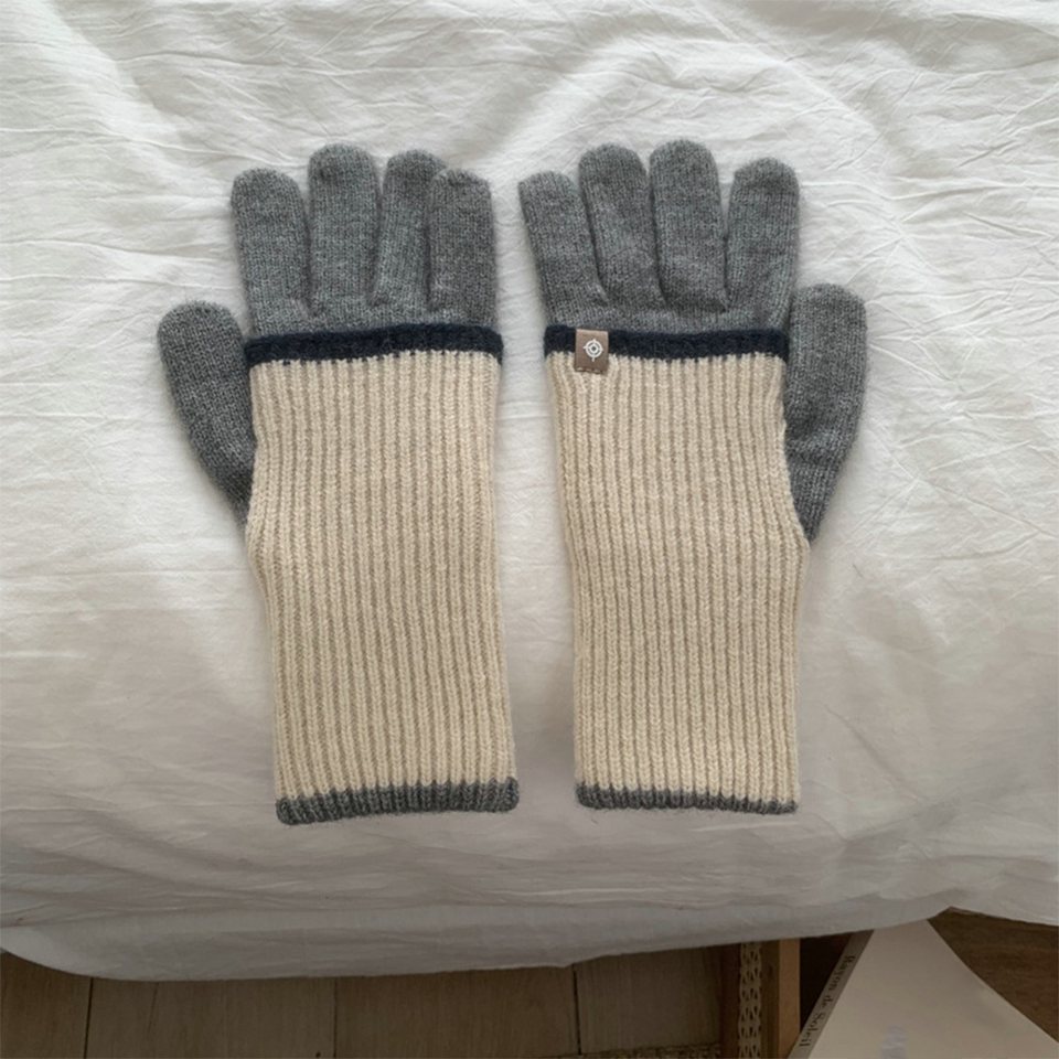 EBUY Strickhandschuhe Ein Paar warme und kältebeständige Handschuhe mit  Touchscreen, Sehr und komfortable touch, bringen ihre hände