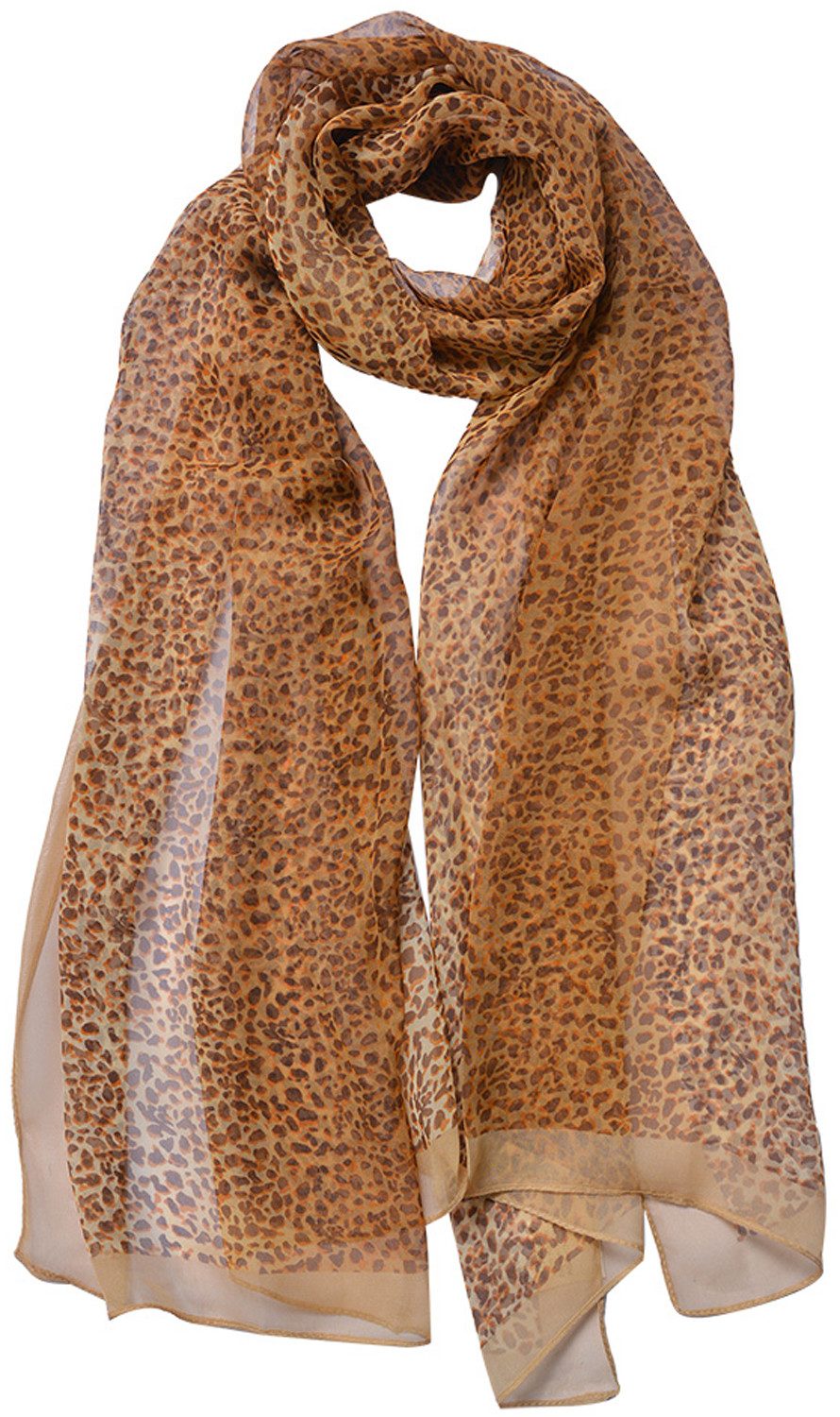 Juleeze Schal Gentle Breeze, (1-St. 1-teilig), leichter Damen Schal mit Raubtiermuster