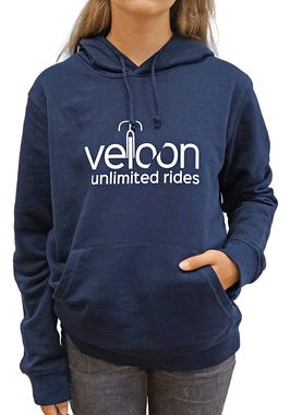 Veloon Hoodie Unlimited Rides Navy Blue