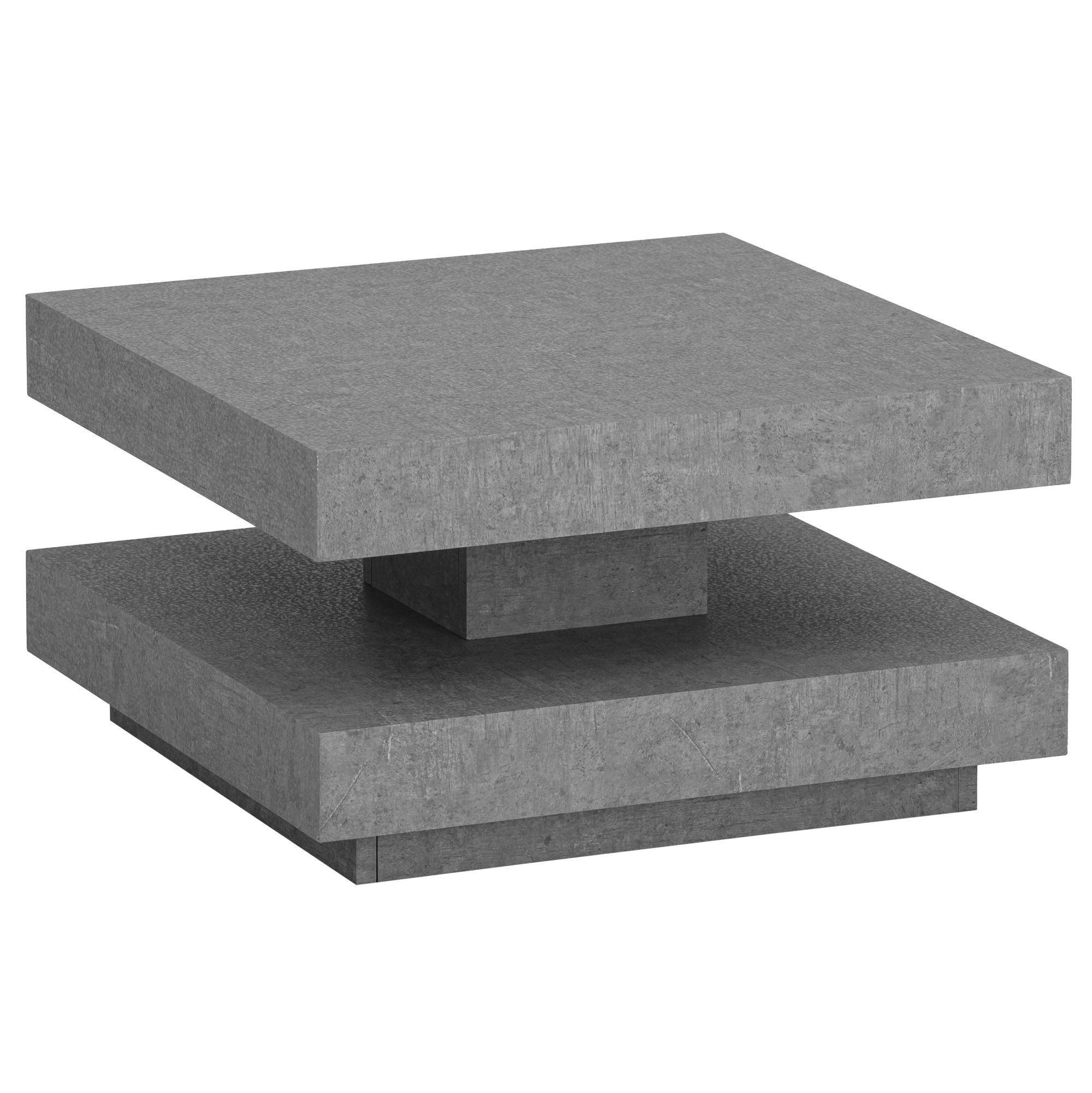 FINEBUY Couchtisch FB59752 (60x60x34 cm MDF, günstig online kaufen