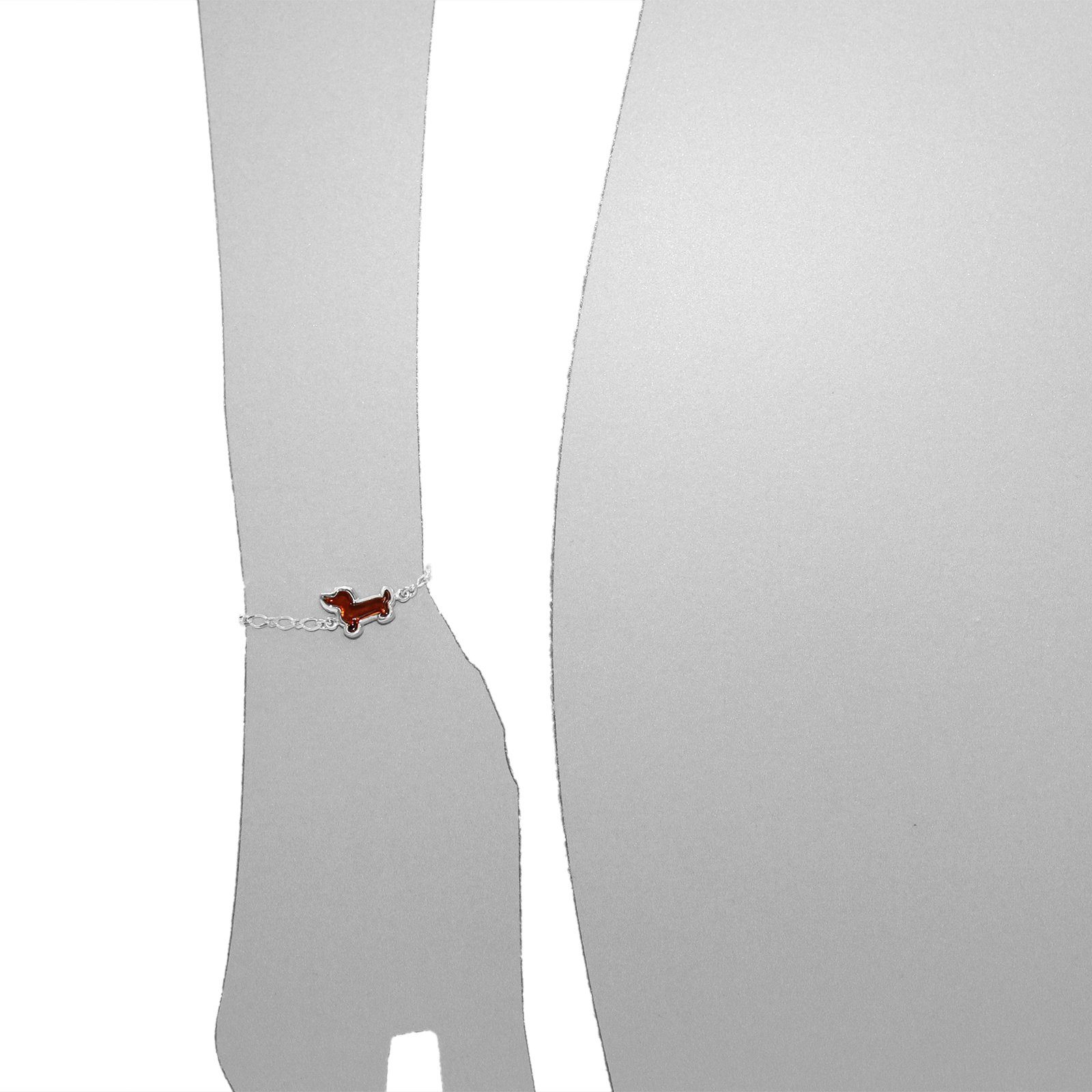 OSTSEE-SCHMUCK Armband - Dackel - Silber günstig online kaufen