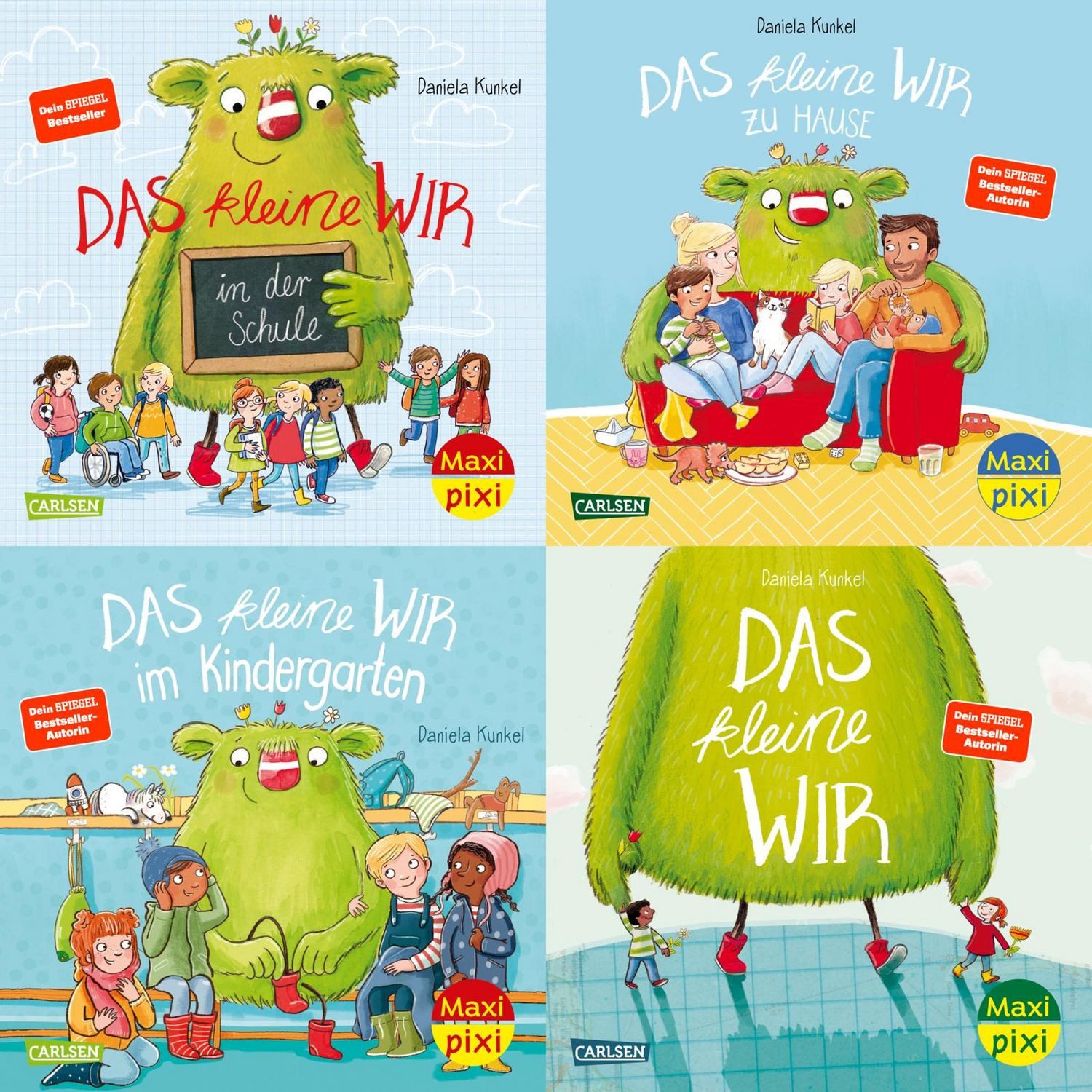 Maxi-Pixi-4er-Set 114: Gemeinsam stark mit dem kleinen WIR (4x1 Exempl / Daniela Kunkel