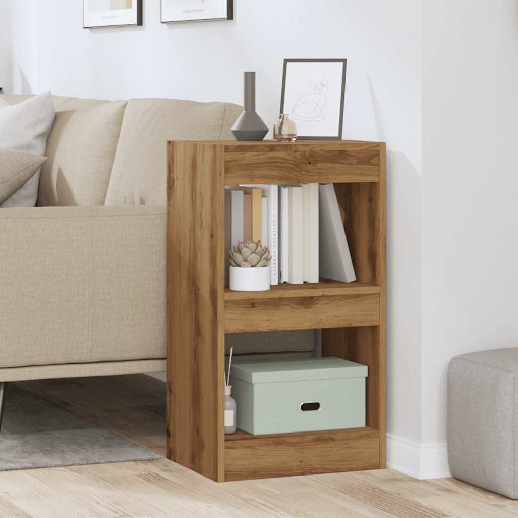 vidaXL Bücherregal Bücherregal/Raumteiler Artisan-Eiche 40x30x72 cm, 1-tlg. günstig online kaufen