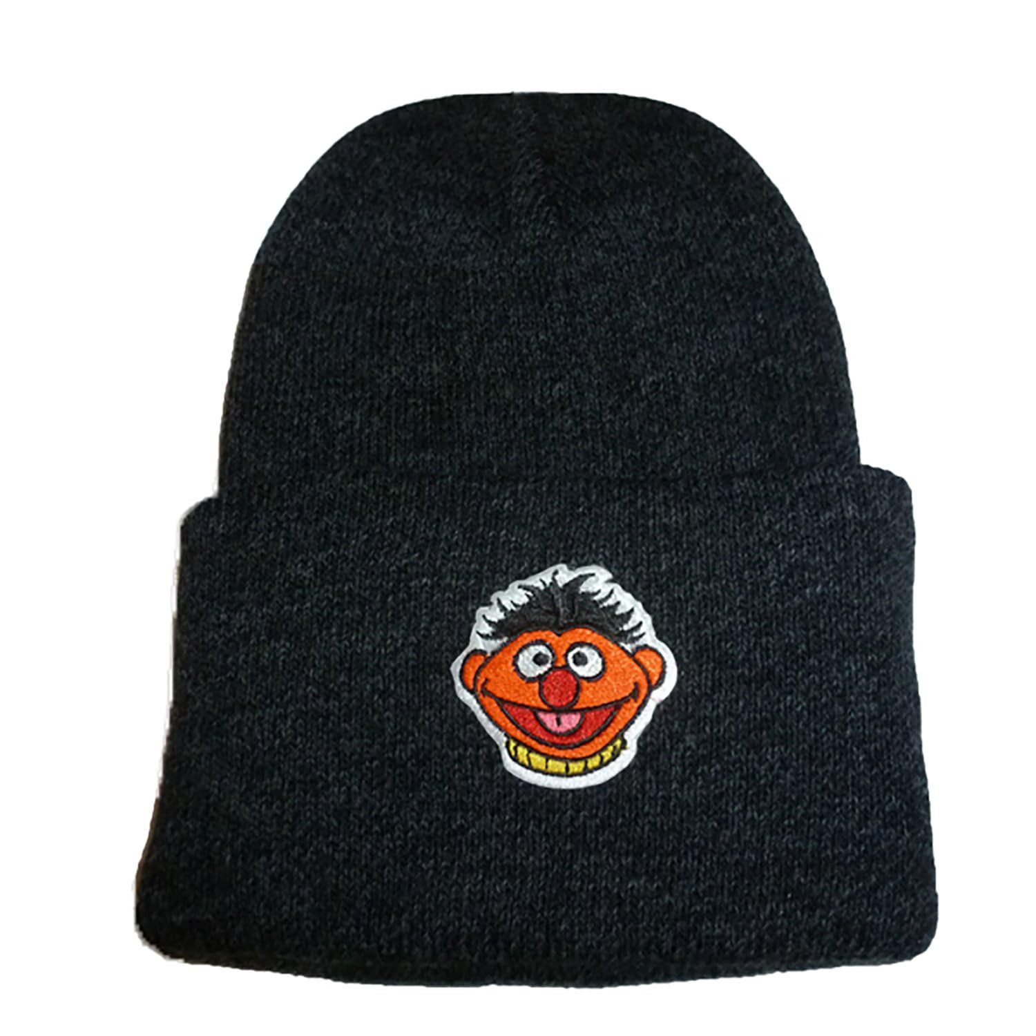 King Kameha Beanie Original Sesamstrasse Ernie, Mütze, Beanie, ca. 18-35 cm mit lizenzierter Stickerei