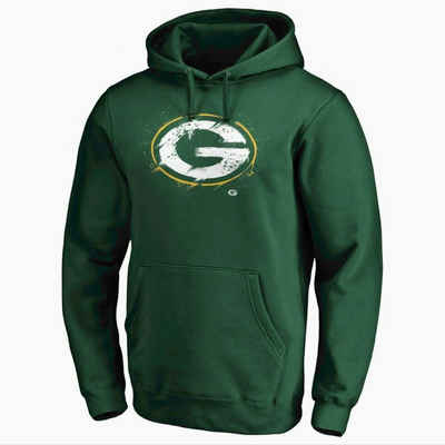Fanatics Hoodie Green Bay Packers- NFL - Iconic Splatter Graphic Hoodie - dunkelgrün