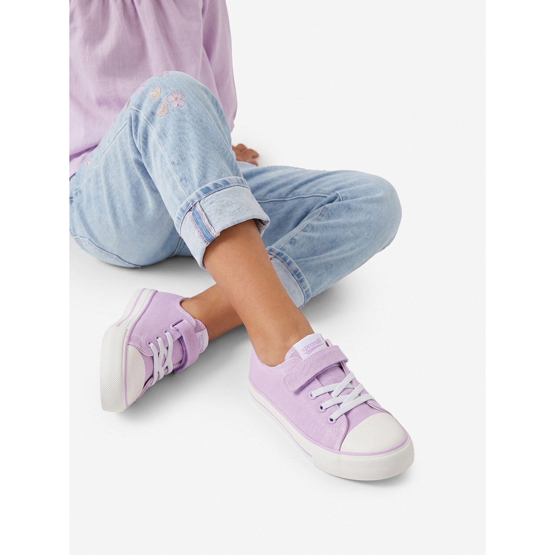 sprandi Sprandi Mädchen Turnschuhe 5907964183518 Lila Walkingschuh
