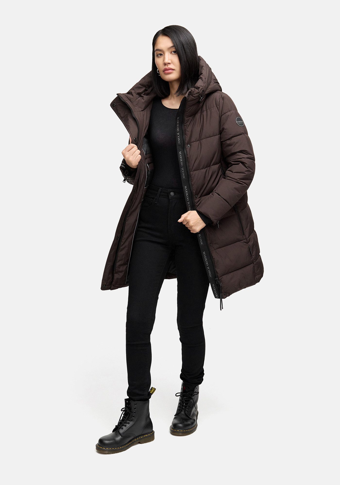 Marikoo Winterjacke Karumikoo XVI mit großer Kapuze – Bild 3 von 5