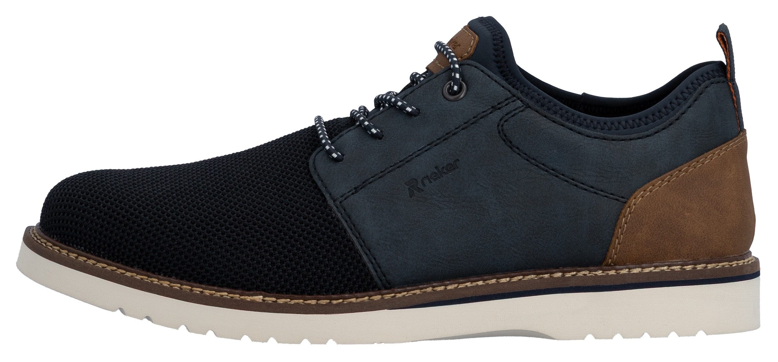 Rieker Slip-On Sneaker, Slipper, Schlupfschuh, Freizeitschuh mit praktischer Anziehlasche