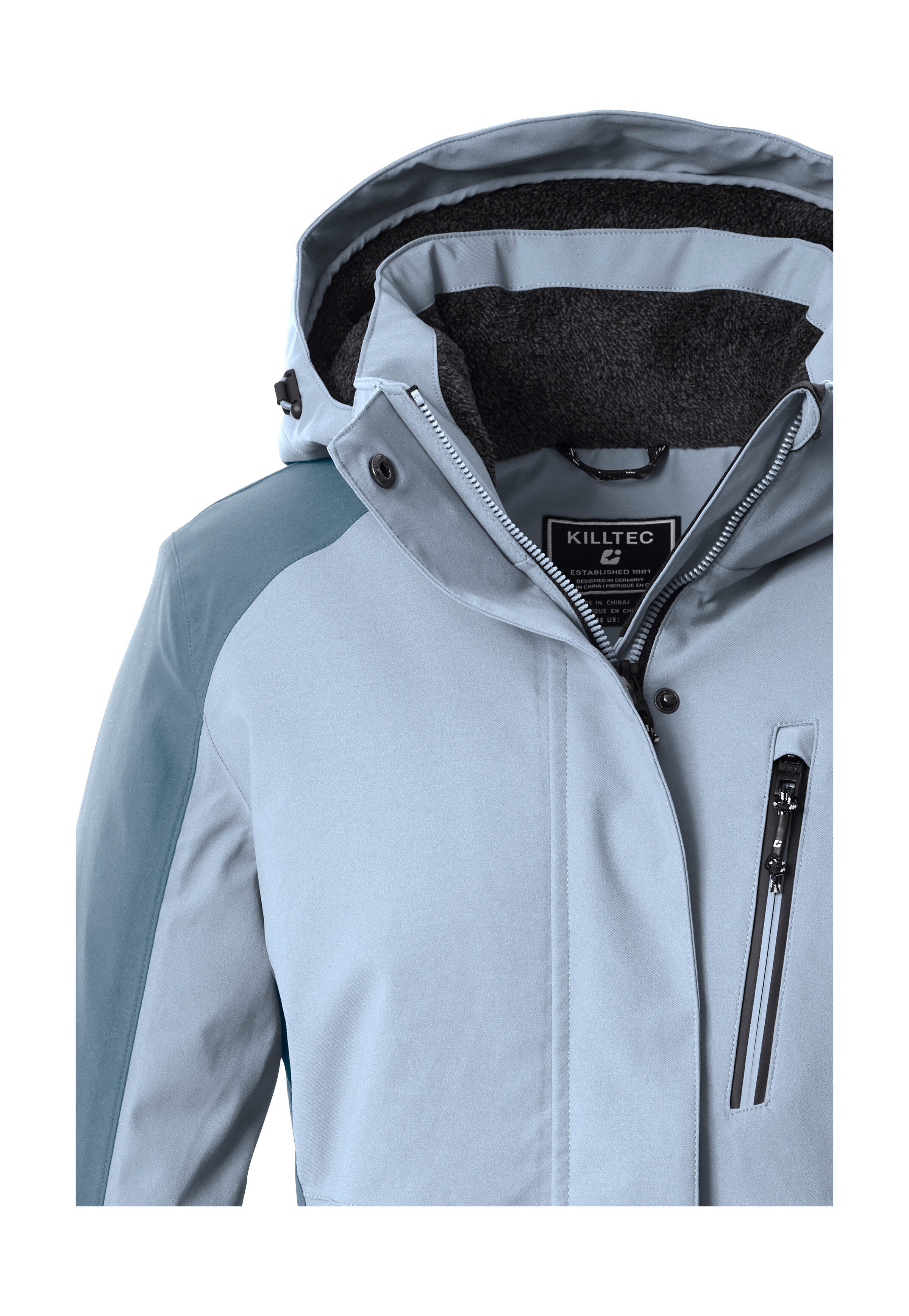 Killtec Funktionsjacke KOW 59 WMN JCKT Wind- und wasserdichte Damenjacke, atmungsaktiv, abnehmbare Kapuze – Bild 3 von 5