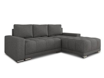 Sofnet Ecksofa Pavo, mit Schlaffunktion und Bettkasten, L-Form Couch, Polstersofa, Schlafsofa mit Bonell-Federkern